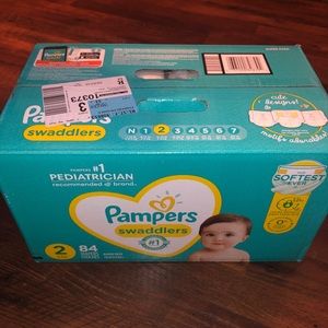 Pampers swaddles size 2 12-18lbs